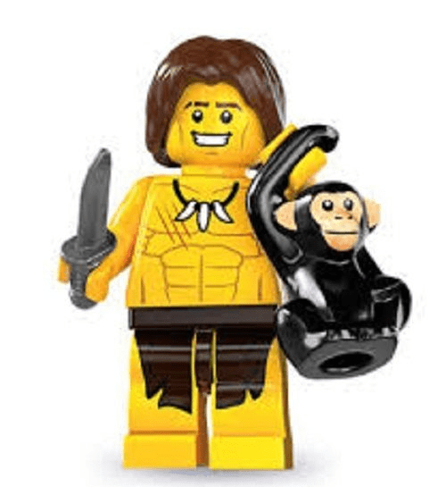 Jungle Boy Lego Minifigure from Minifigures Series 7