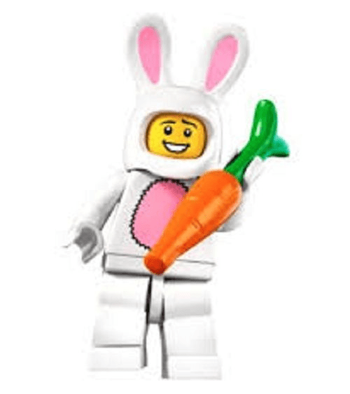 Bunny Suit Guy Lego Minifigure from Minifigures Series 7