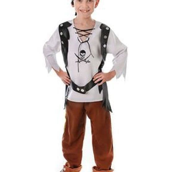Childrens Pirate Costume 5-7yrs