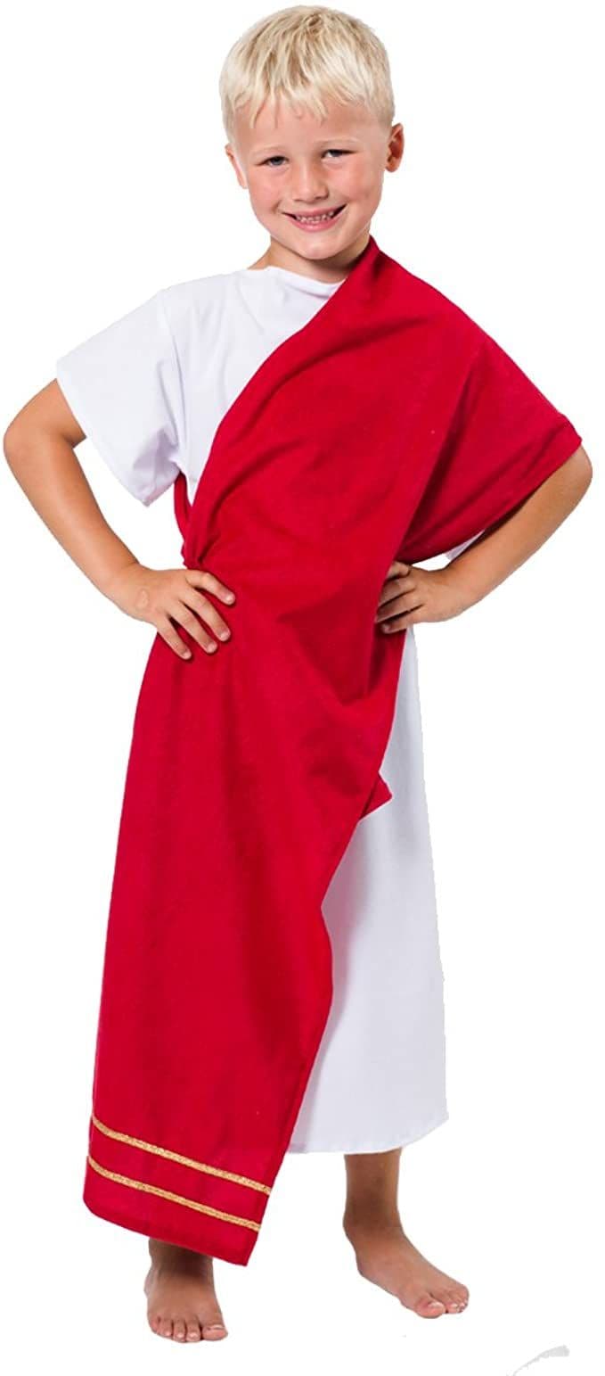 Childrens Roman Toga or Greek Costume Boys