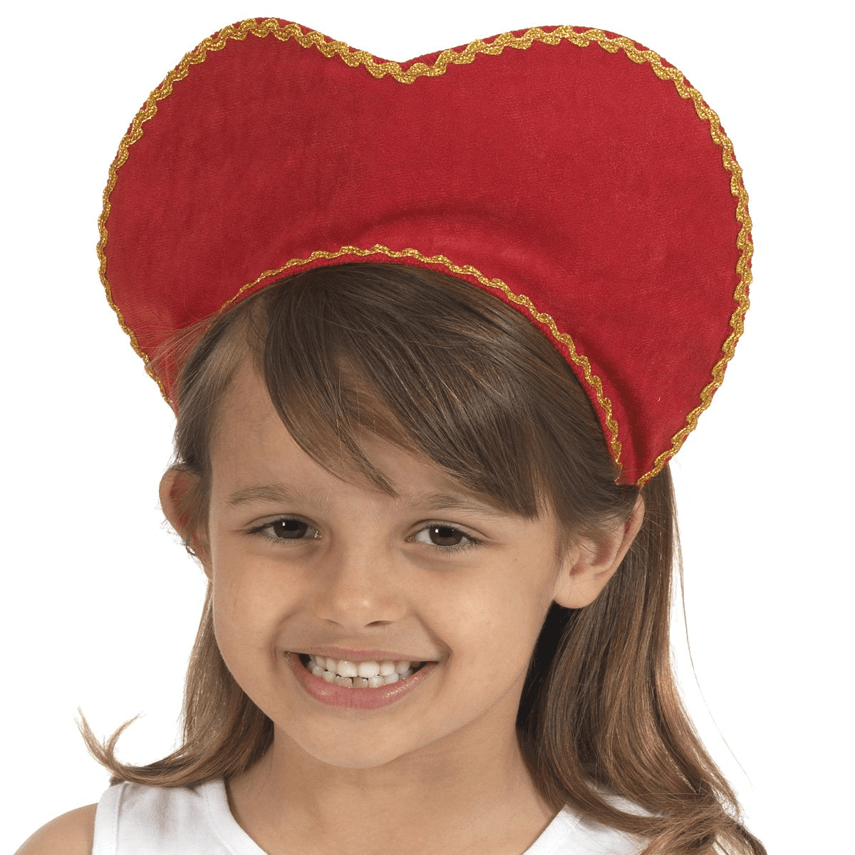 Girls Red Coronet For Tudor Queen Costume