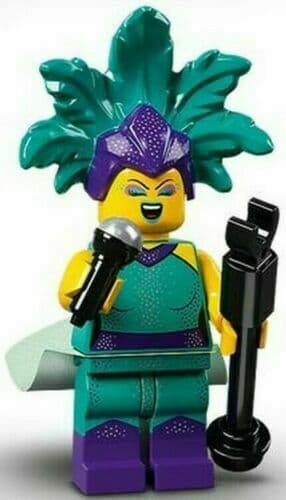 Lego Cabaret Singer Minifigure Series 21