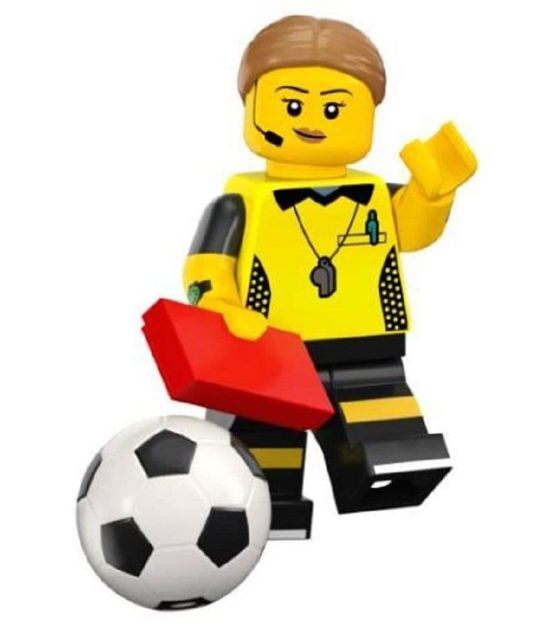 Lego Football Referee Minifigure Series 24