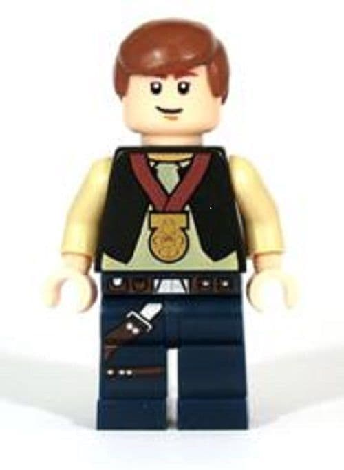 Lego Han Solo Minifigure Star Wars Yavin Ceremony