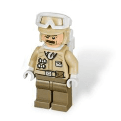 Lego  Hoth Rebel Trooper Star Wars Minifigure