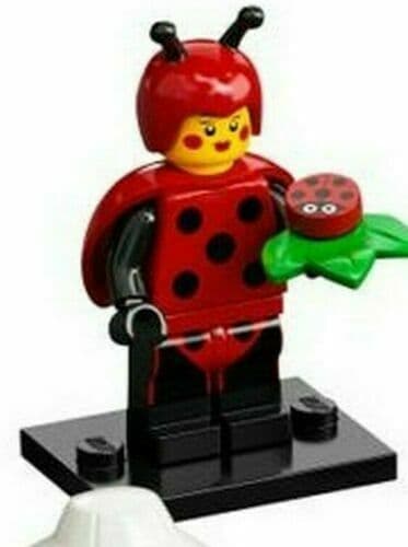 Lego Ladybug Girl Ladybird Minifigure Series 21