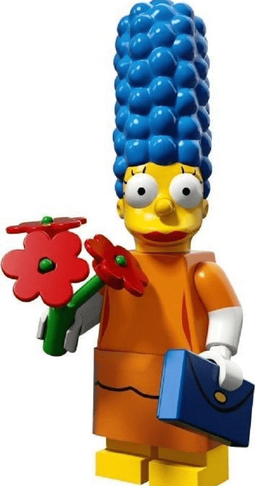 Lego Marge Simpson Minifigure  Simpsons Series 2