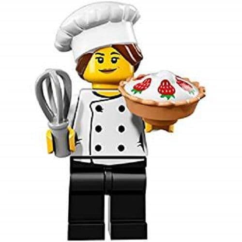 Lego Minifigure Gourmet Chef from Series 17