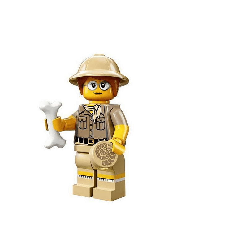 Lego Paleontologist Minifigure from Series 13 Collectible Minifigures