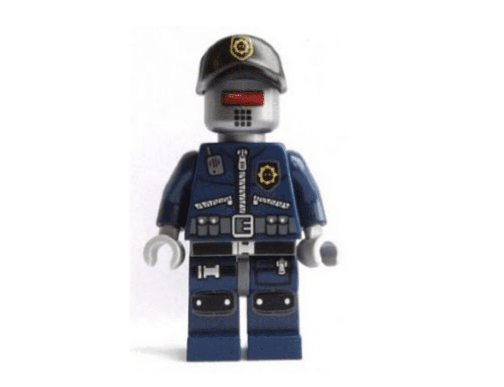 Lego Robo Swat Minifigure from set 70801