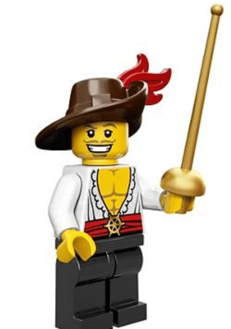 Lego Swashbuckler Minifigure Series 12