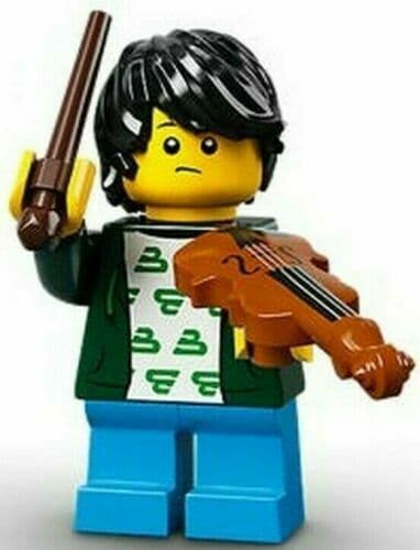 Lego Violin Kid Minifigure Series 21
