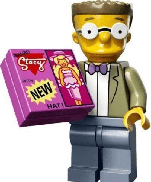 Lego Waylon Smithers Minifigure Simpsons Series 2