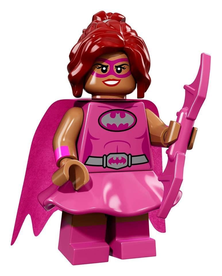 Pink Power Batgirl from Lego Batman Movie Minifigure Series