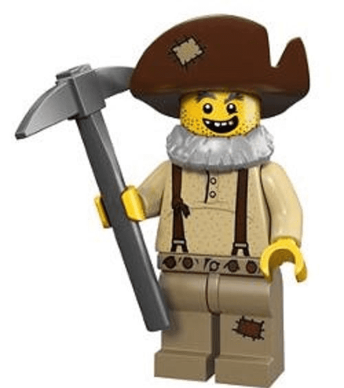 Prospector Lego Minifigure from Series 12