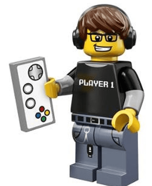 Video Game Guy Lego Minifigure from Series 12