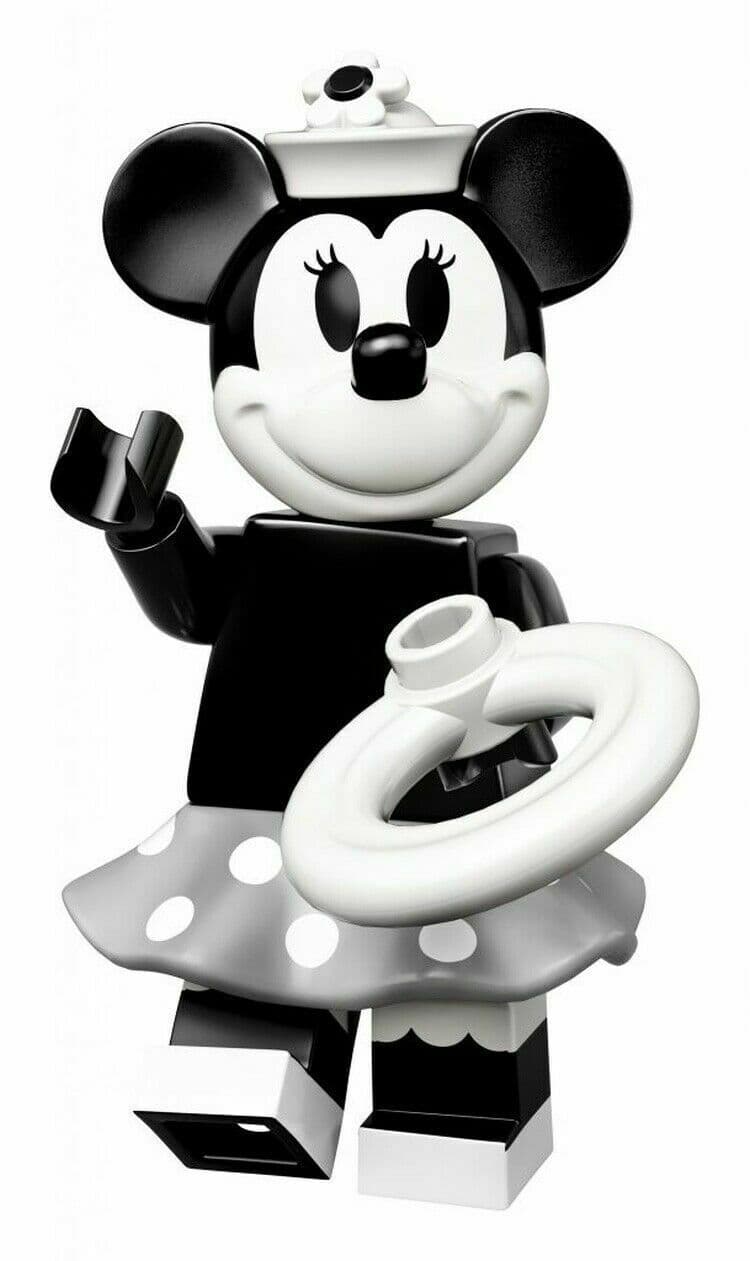 Vintage Minnie Mouse Lego Disney Minifigure Series
