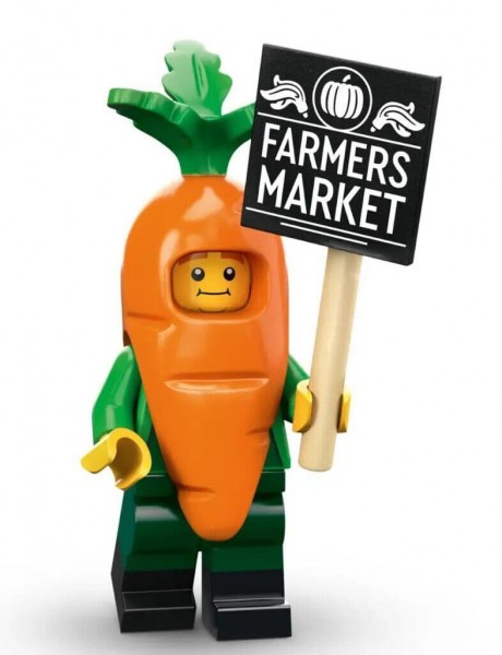 Lego Carrot Mascot Costume Minifigure Series 24