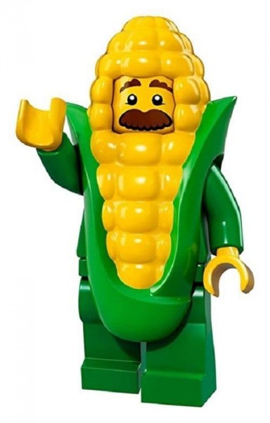 Lego Corn Cob Guy Minifigure from Series 17