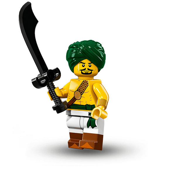 Lego Desert Warrior Minifigure from Series 16