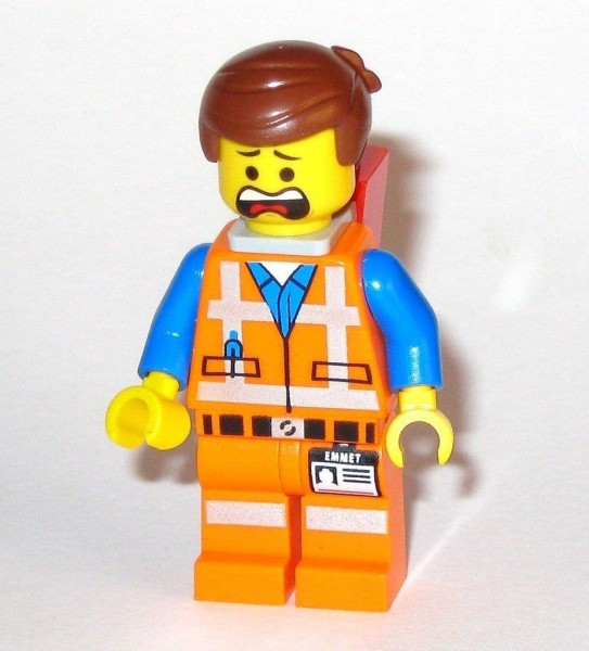 Lego Emmet  Minifigure from set 70800