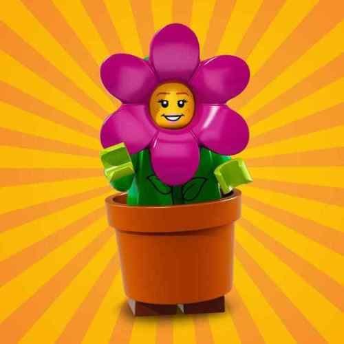 Lego Flowerpot Girl Minifigure from Series 18