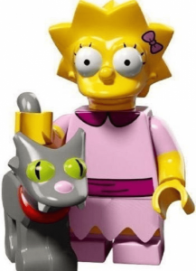 Lego Lisa Simpson Minifigure Simpsons Series 2