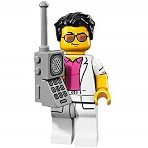 Lego Minifigure Yuppie from Series 17