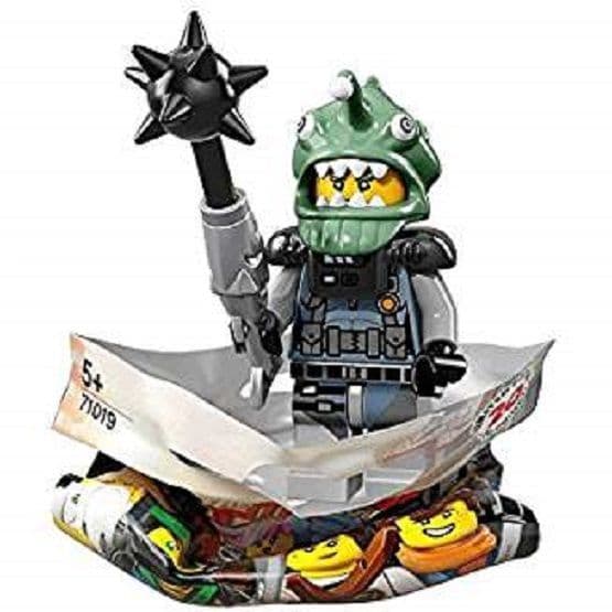 Lego Shark Army Angler Minifigure Ninjago Movie