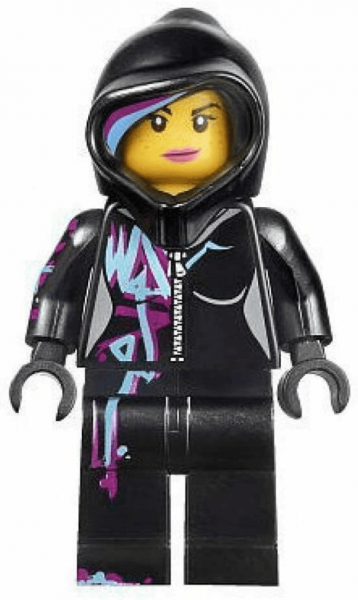 Lego Wyldstyle Hooded Minifigure from set 70801