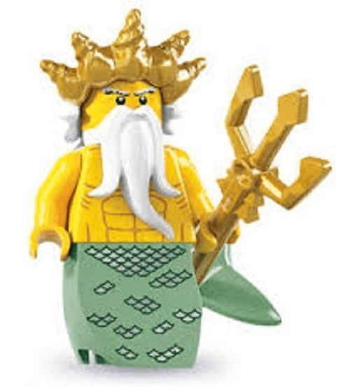 Ocean King Lego Minifigure from Minifigures Series 7