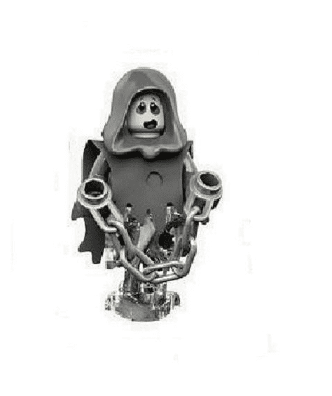 Spectre Lego Minifigure from Series 14 Monsters Minifigures